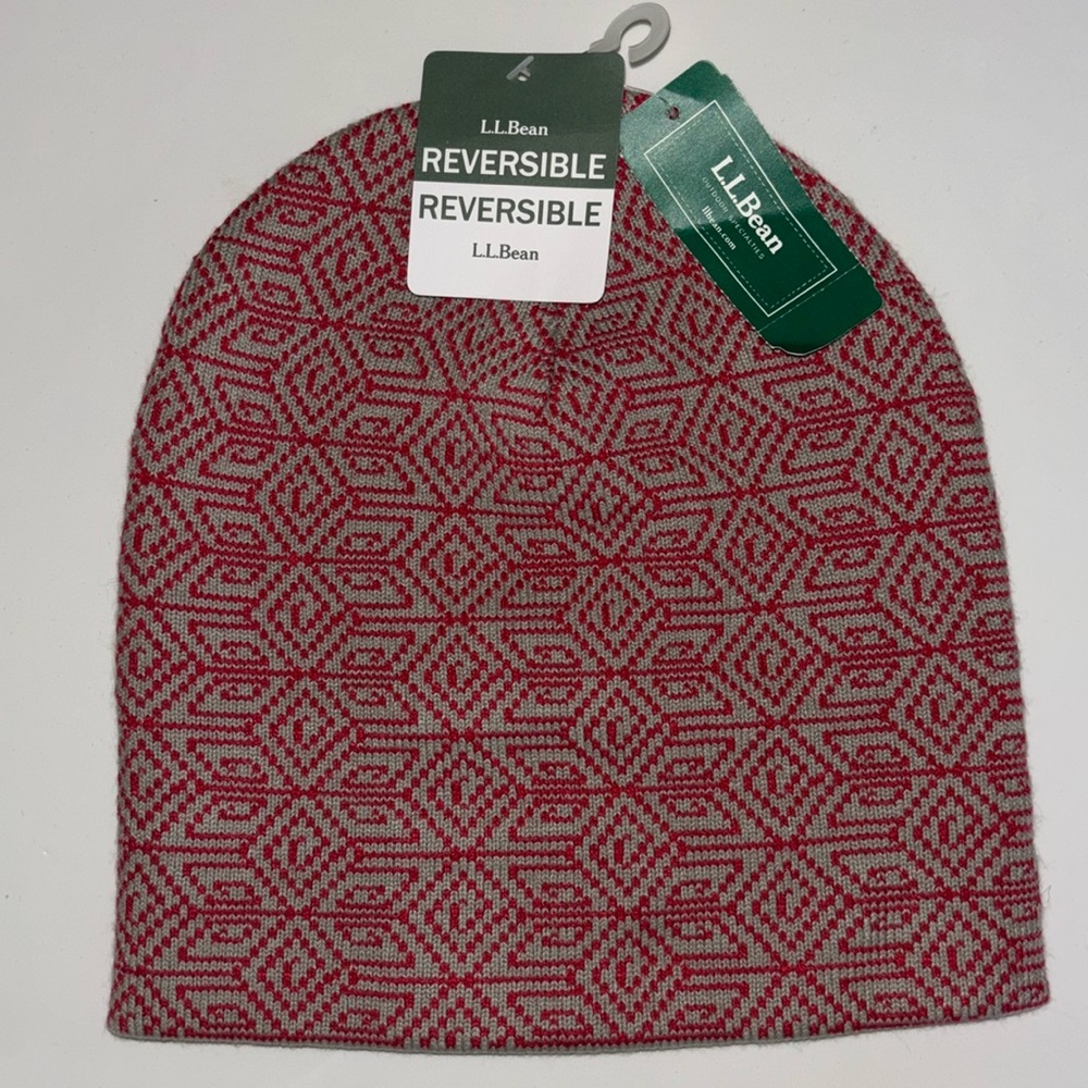 LL Bean Digiknit Reversible Hat Unisex
